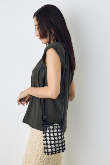 マクラメミニショルダー 詳細画像