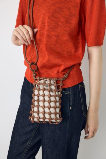 マクラメミニショルダー 詳細画像