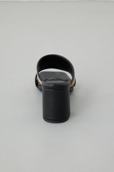 カットアウトヒールサンダル 詳細画像