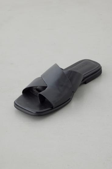 ワイドベルトフラットサンダル 詳細画像