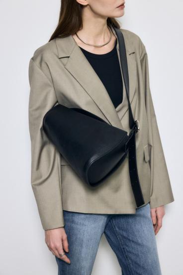 フェイクレザークロスボディバッグ 詳細画像