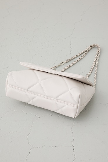 【SS先行アイテム】キルティングデザインフラップバッグ 詳細画像