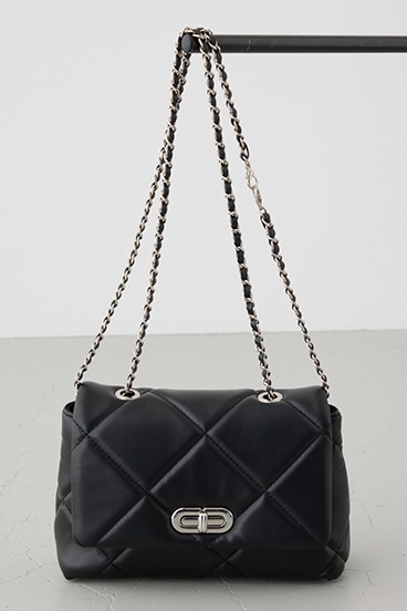 【SS先行アイテム】キルティングデザインフラップバッグ