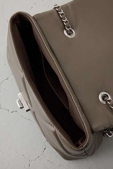 【SS先行アイテム】キルティングデザインフラップバッグ 詳細画像