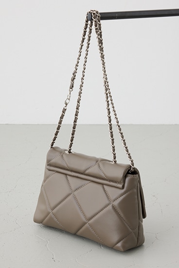 【SS先行アイテム】キルティングデザインフラップバッグ 詳細画像