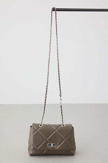 【SS先行アイテム】キルティングデザインフラップバッグ 詳細画像