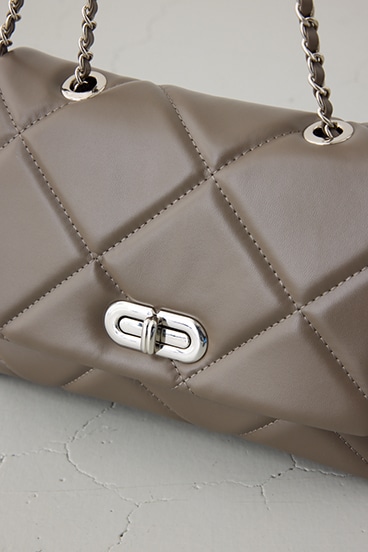 【SS先行アイテム】キルティングデザインフラップバッグ 詳細画像