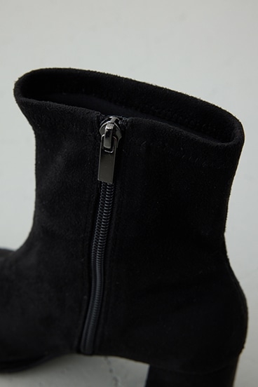 フェイクスエードショートストレッチブーツ 詳細画像