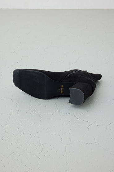 フェイクスエードショートストレッチブーツ 詳細画像