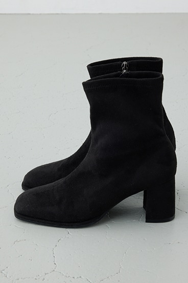 フェイクスエードショートストレッチブーツ 詳細画像