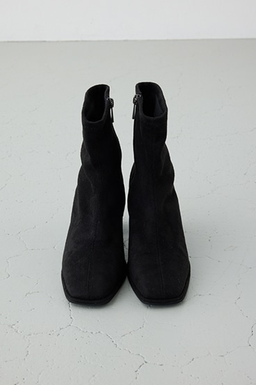 フェイクスエードショートストレッチブーツ 詳細画像