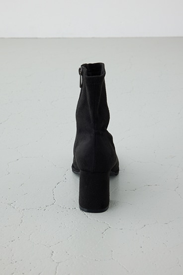 フェイクスエードショートストレッチブーツ 詳細画像