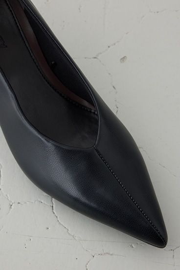 【SS先行アイテム】ソフトインソールポインテッドパンプス 詳細画像