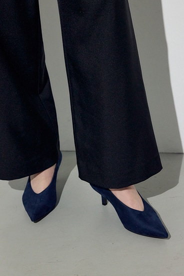 【SS先行アイテム】ソフトインソールポインテッドパンプス