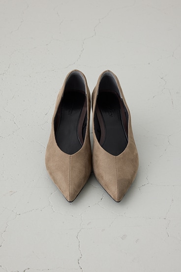 【SS先行アイテム】ソフトインソールポインテッドパンプス 詳細画像