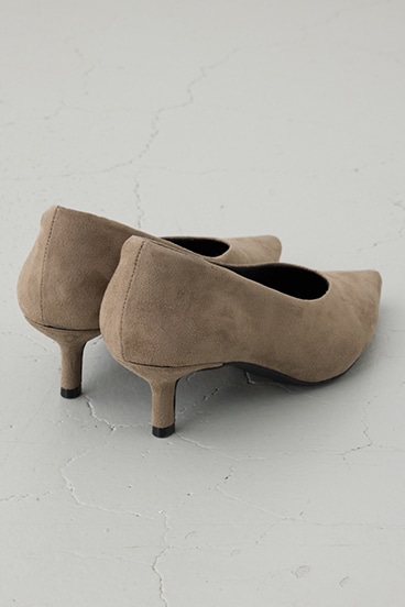 【SS先行アイテム】ソフトインソールポインテッドパンプス 詳細画像