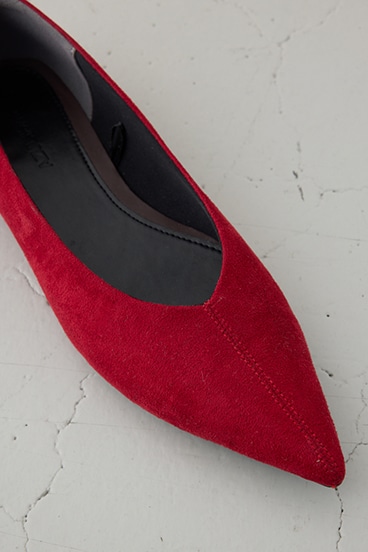 【SS先行アイテム】ソフトインソールローヒールパンプス 詳細画像