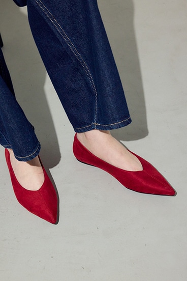 【SS先行アイテム】ソフトインソールローヒールパンプス