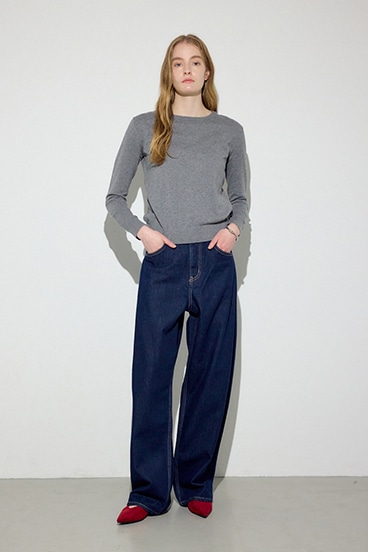 【SS先行アイテム】ソフトインソールローヒールパンプス 詳細画像