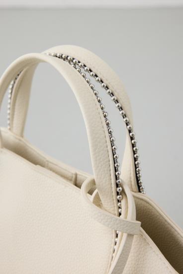 ボールチェーンミニトートバッグ 詳細画像