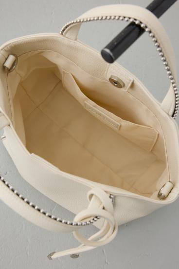 ボールチェーンミニトートバッグ 詳細画像