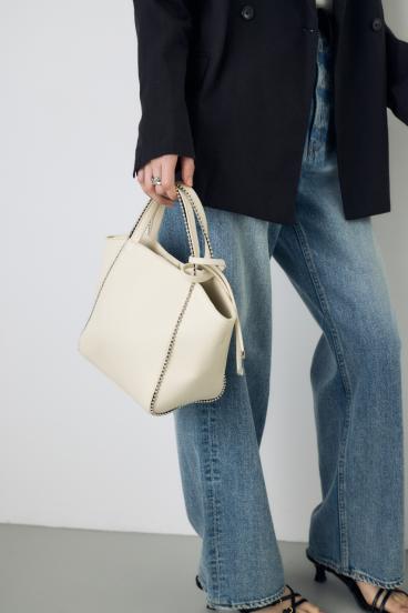 ボールチェーンミニトートバッグ 詳細画像