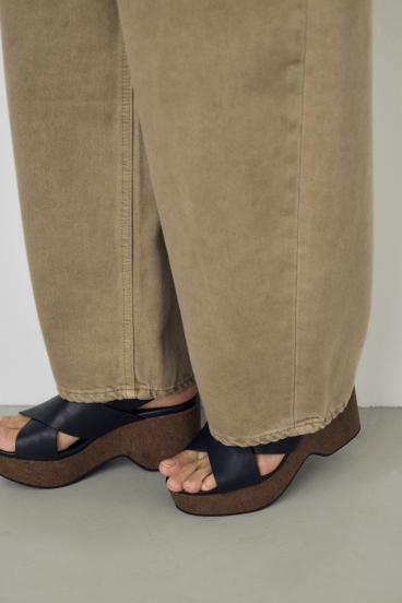 ウェッジソールサンダル 詳細画像