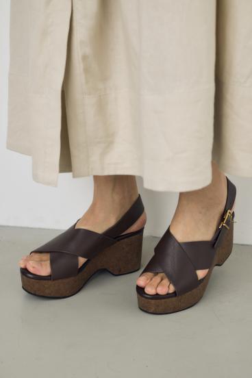 ウェッジソールサンダル 詳細画像