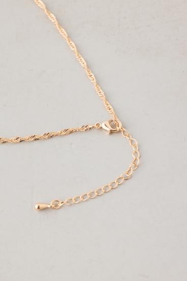 ツイストチェーンネックレス 詳細画像