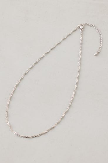 ツイストチェーンネックレス 詳細画像