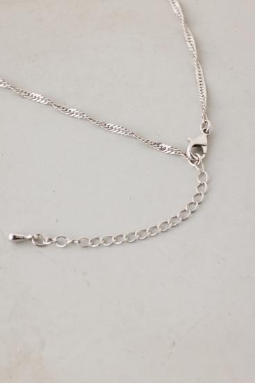 ツイストチェーンネックレス 詳細画像