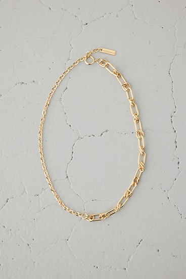 ミックスチェーンネックレス 詳細画像