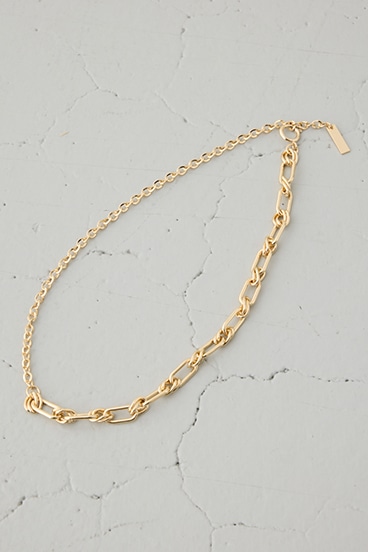 ミックスチェーンネックレス 詳細画像