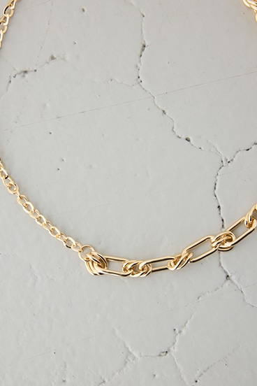 ミックスチェーンネックレス 詳細画像