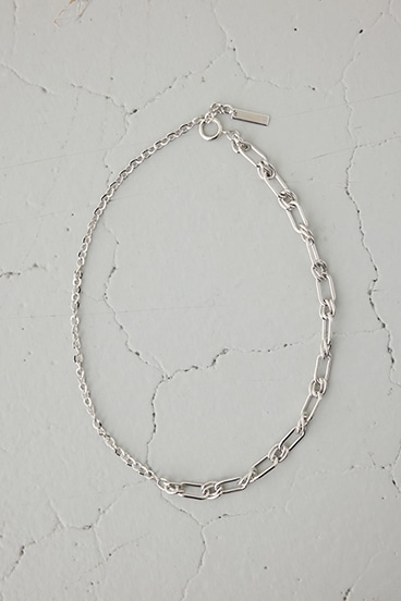 ミックスチェーンネックレス 詳細画像