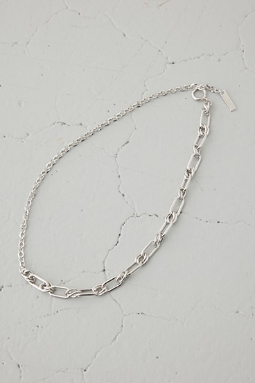 ミックスチェーンネックレス 詳細画像