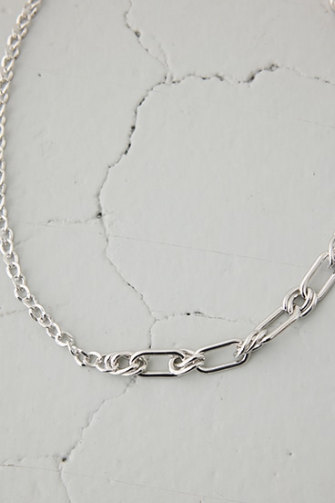 ミックスチェーンネックレス 詳細画像