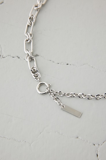 ミックスチェーンネックレス 詳細画像