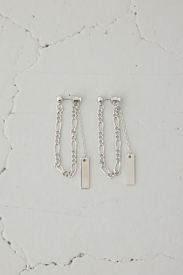 ミックスチェーンスウィングピアス 詳細画像