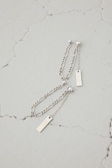 ミックスチェーンスウィングピアス 詳細画像