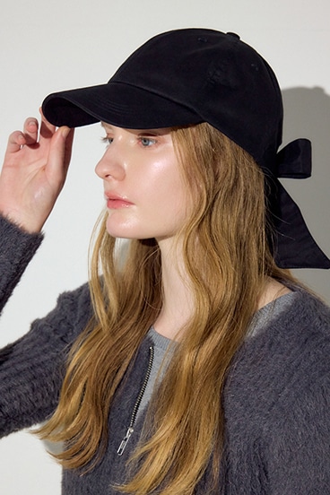 バックリボンキャップ 詳細画像