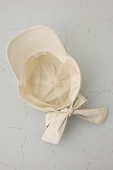 バックリボンキャップ 詳細画像