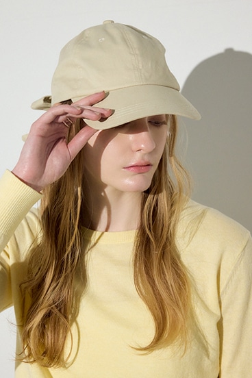 バックリボンキャップ