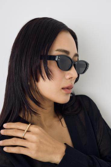 スクエアフレームアイウェア 詳細画像