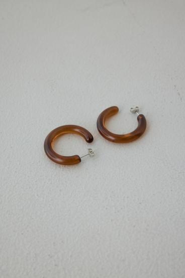 アクリルフープピアス 詳細画像