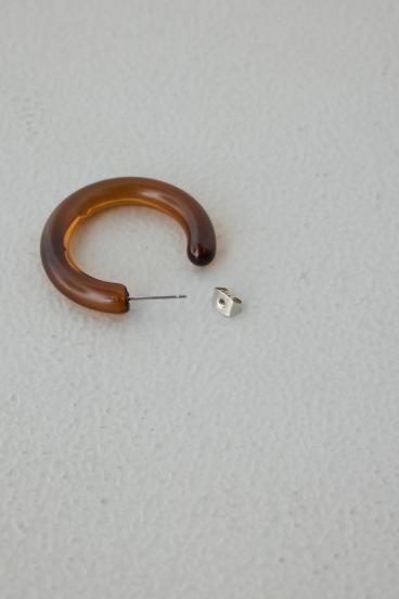 アクリルフープピアス 詳細画像