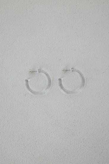 アクリルフープピアス 詳細画像