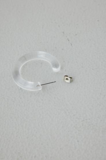 アクリルフープピアス 詳細画像
