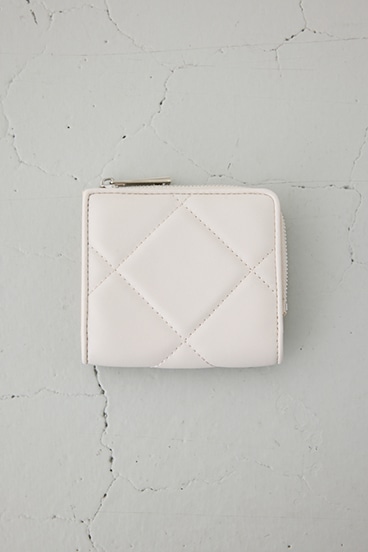 【SS先行アイテム】キルティングミニウォレット