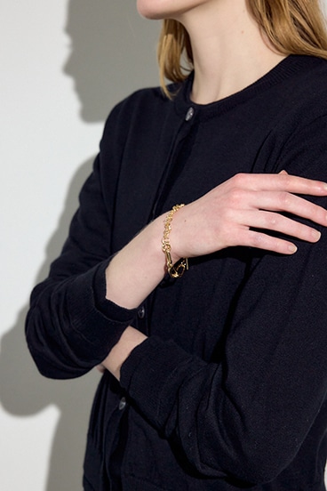 ミックスチェーンブレスレット